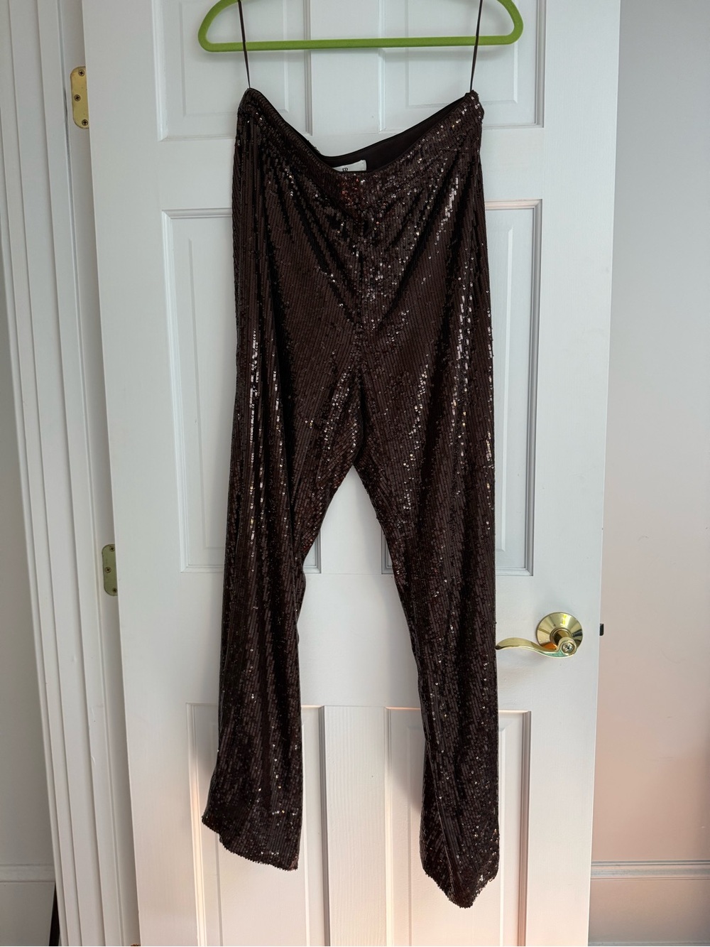 Banana Republic Brown Sequin Pants